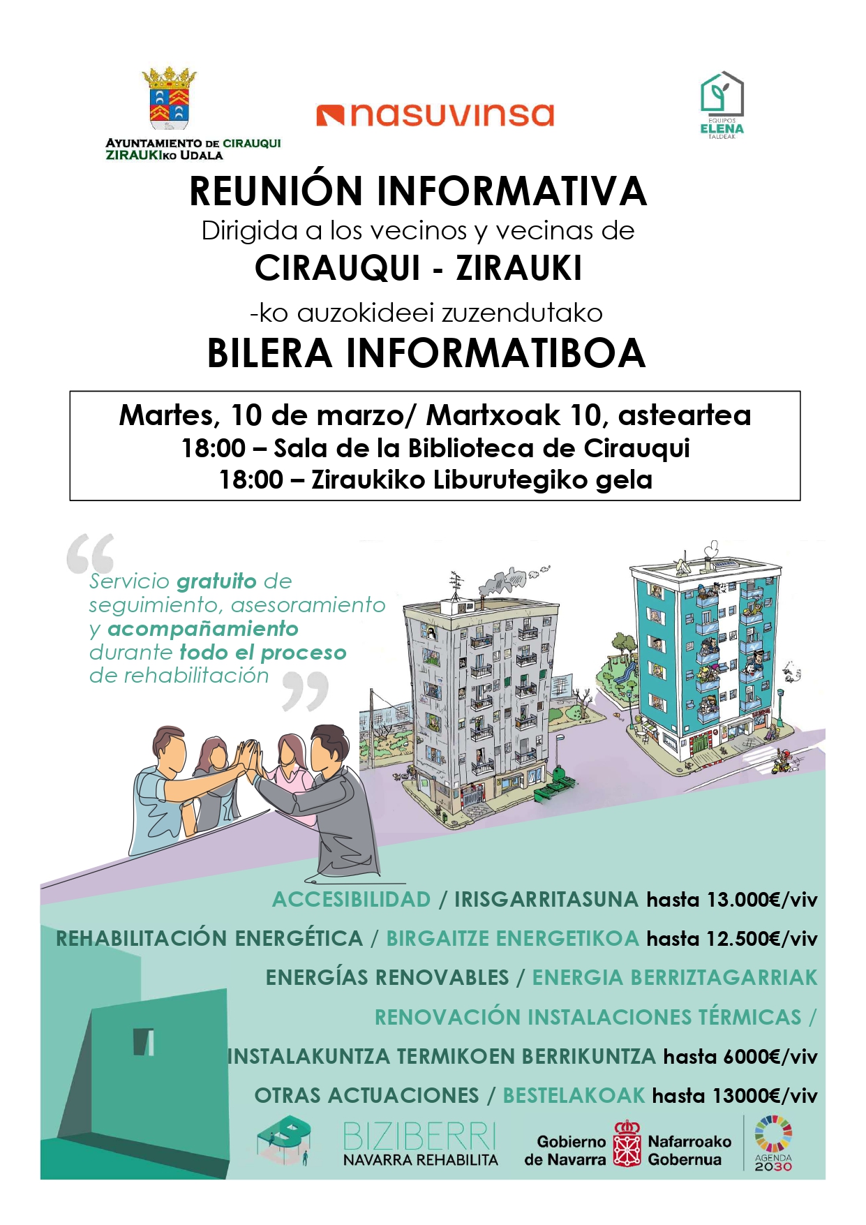 NASUVINSA Reunión informativa 10 DE MARZO
